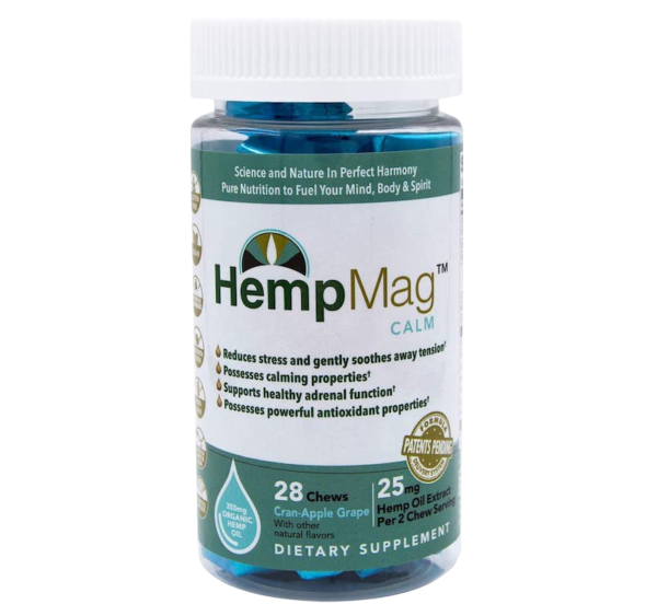 hempmag calm reduce stress and soothe away tension organic softchew