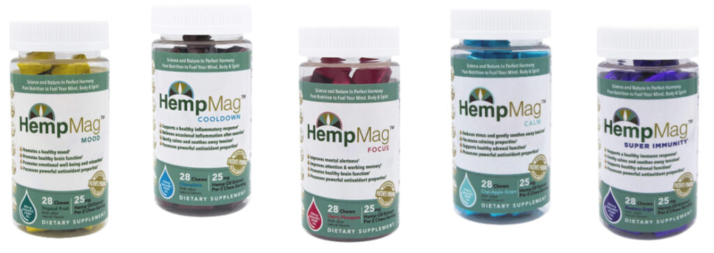 hempmag product suite get all 5 products healthy lifestyle softchews