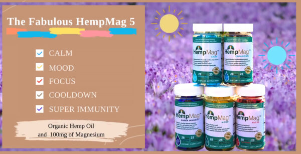 5 product suit hempmag hemp oil softchew organic healthy lifestyle calm mood focus and more